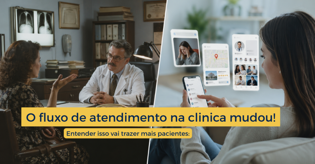 Medico modo antigo e modo novo